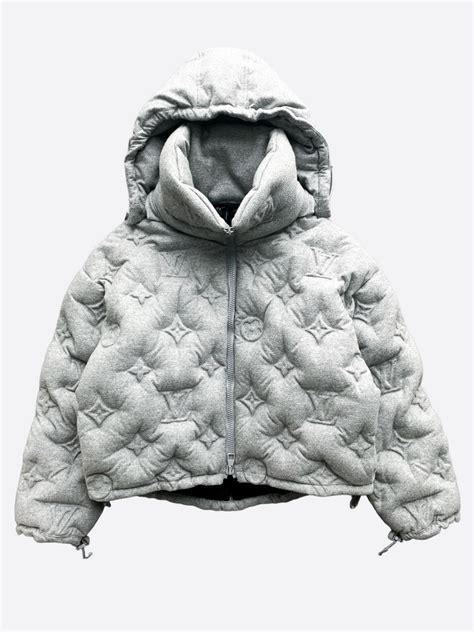 lv monogram boyhood puffer jacket